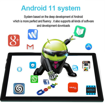 P37 Global Version 10.1 Inch Tablets Octa Core Android 11, 4GB+64GB,