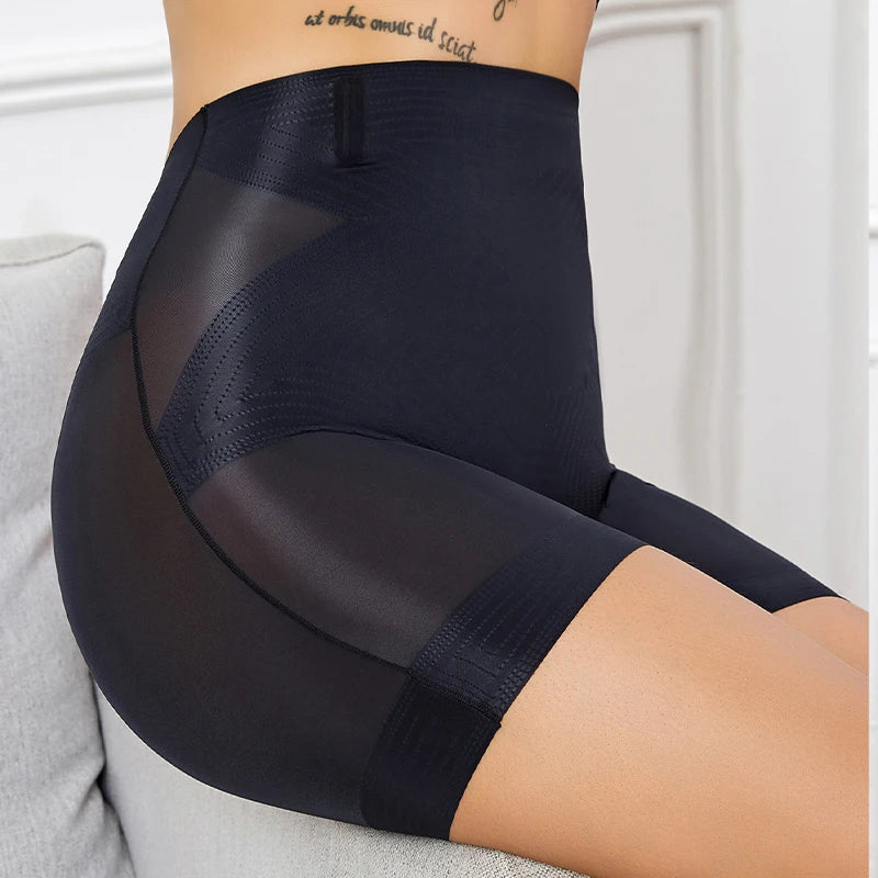 Flarixa Seamless High Waist Shorts Panties For Women