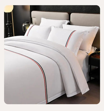 Hotel Collection Bedding Set - Solid Color, Wrinkle-Free, All-Season