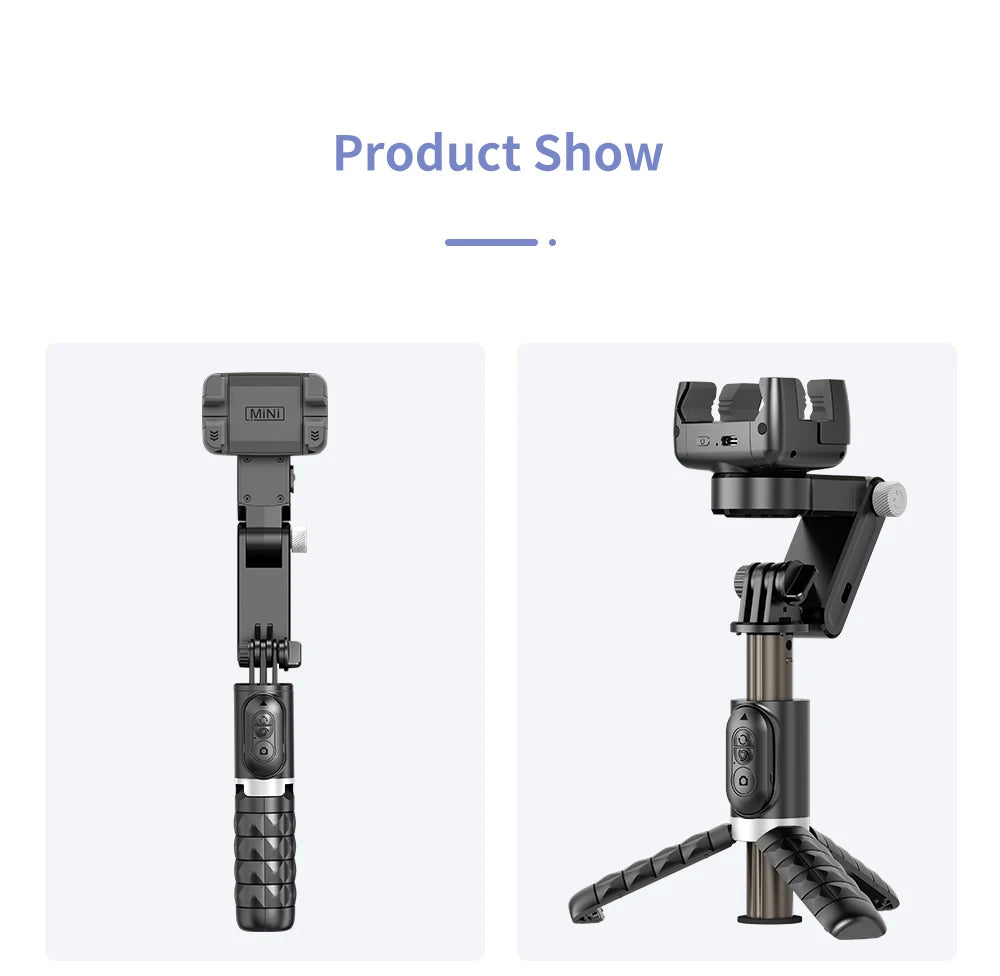 Selfie Stick Phone Gimbal Stabilizer For iPhone Android