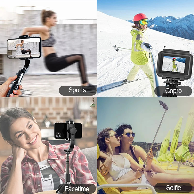 Gimbal Stabilizer For iPhone Android Cell Mobile Phone