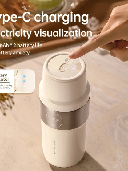 Insulated Juicer Double Layer Vacuum 304 Stainless Steel Juicers 350ml