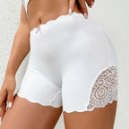 Sexy Lace Edge Safety Short Pants