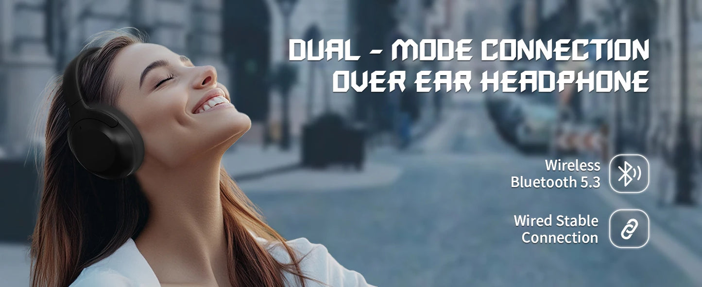 Attack Shark G300 Wireless Headphones | ENC Noise Cancellation for Immersive Sound