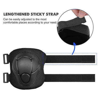 Safety Set with Wrist Guard for Skating Cycling New