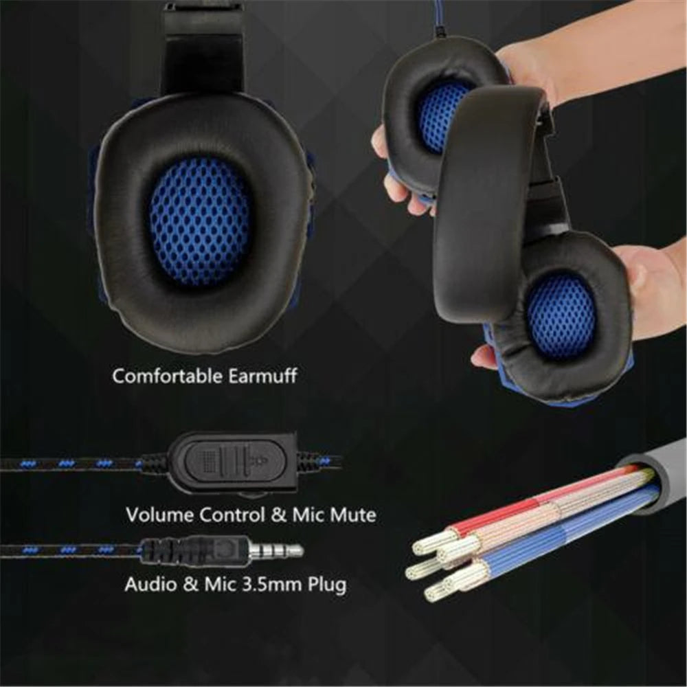 Tacticon Wired Headset for Multi-Platform Gaming with Flip-to-Mute Noise Cancelling Microphone