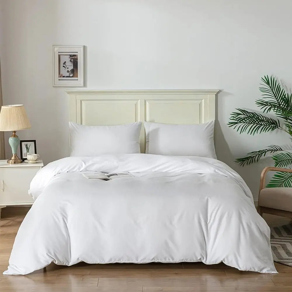 Good Nite  Duvet Cover Set - Soft Microfiber Bedding with Pillowcases, Breathable Quilt Cover