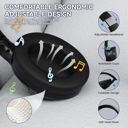 Attack Shark G300 Wireless Headphones | ENC Noise Cancellation for Immersive Sound