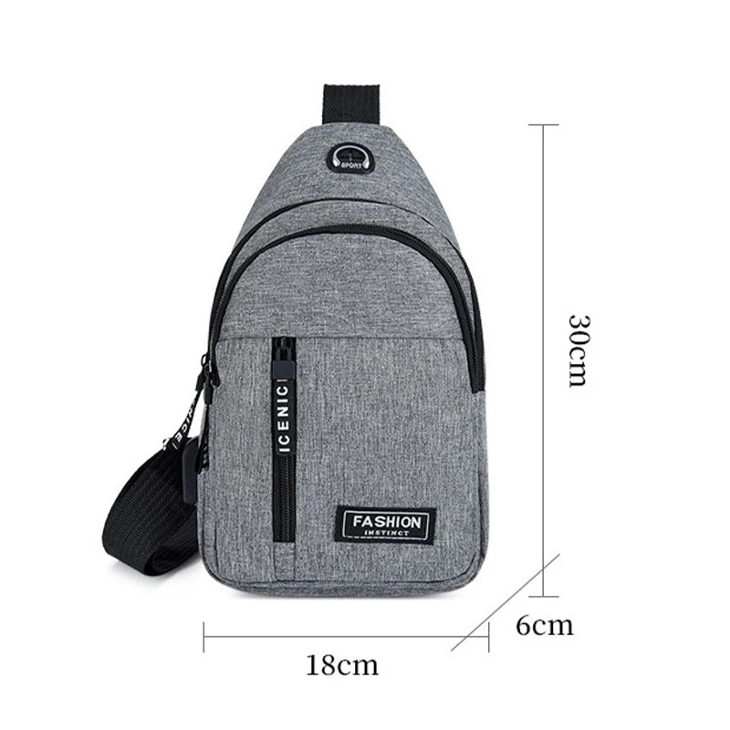 Multifuncional Crossbody Bags Travel Sling Bag