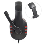 PS4 & PC Gaming Headset, 3.5mm Wired Earphones with Built-in Mic for Clear Chat