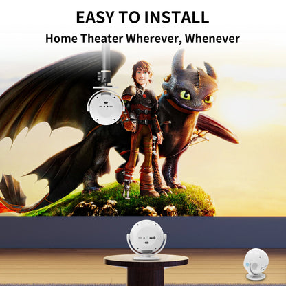 Salange 4K UHD Projector Android 11 with    WIf1 6 and Bluetooth