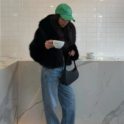 Long Sleeve Warm Women Coats