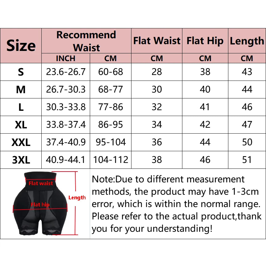 Hip Shapewear Panties Women Butt Lifter Shaper Panties