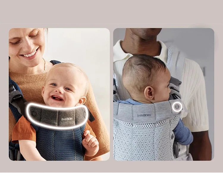 BabyBjorn Baby Carrier in 3D Mesh | Ergonomic 3-in-1 Design Supporting Newborns and Toddlers (7-40 Pounds)