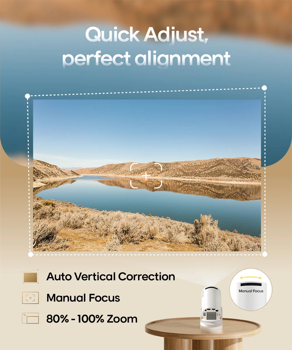 Magcubic Projector Android 11 4K 1280*720P HY300 Pro + Dual Wifi