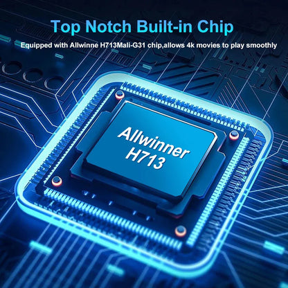 DITONG HY300 Plus Projector Android 4K 1280*720P Dual Wifi