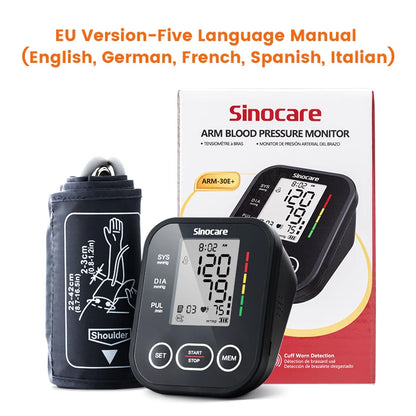 Blood Pressure Monitor, Sinocare ARM-30E