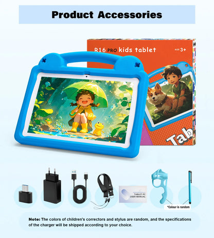 ANRY 2025 Kids Tablet Android 15 10.1 Inch A523 2.0GHZ 8GB