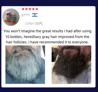 Anti Gray Hair Essence Hair Blackening Serum