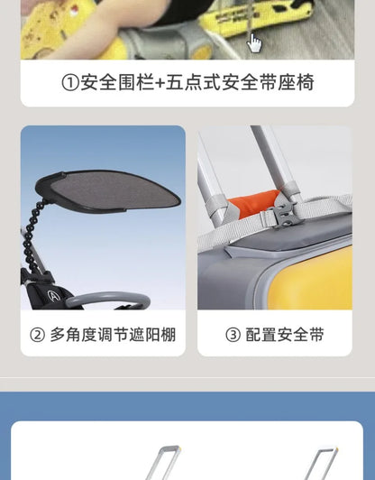 Hard Shell Kids Stroller Travel Suitcase