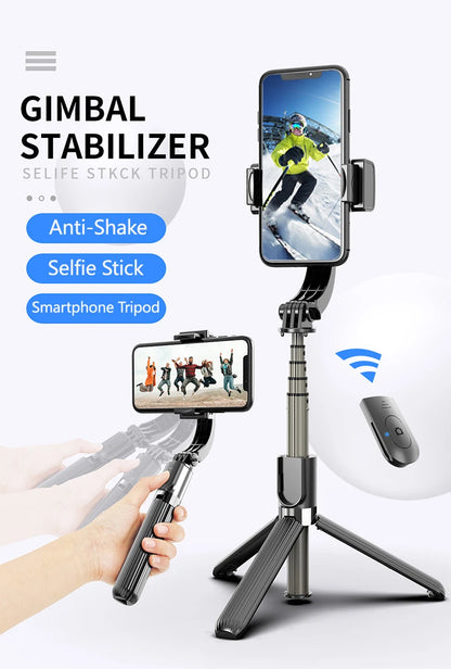 Gimbal Stabilizer For iPhone Android Cell Mobile Phone