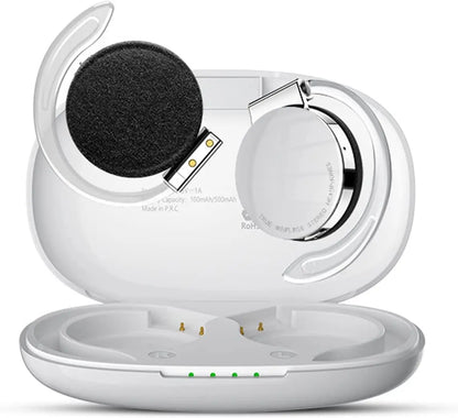 Open Ear Headphones TWS Wireless Bluetooth Earphones Noise Cancelling Microphones Headsets with Lights for Night Runnning Sport