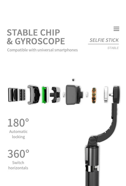 Gimbal Stabilizer For iPhone Android Cell Mobile Phone