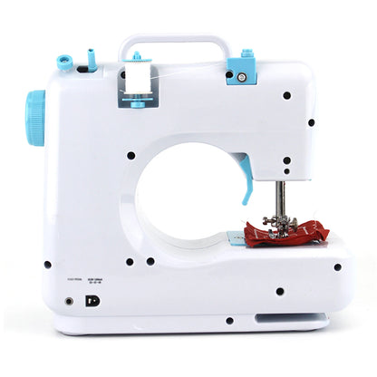 Portable Sewing Machine |12 Stitch Types, Horizontal Rotary Shuttle &amp; Metal Hook