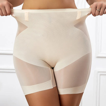 Flarixa Seamless High Waist Shorts Panties For Women