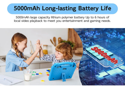 ANRY 2025 Kids Tablet Android 15 10.1 Inch A523 2.0GHZ 8GB