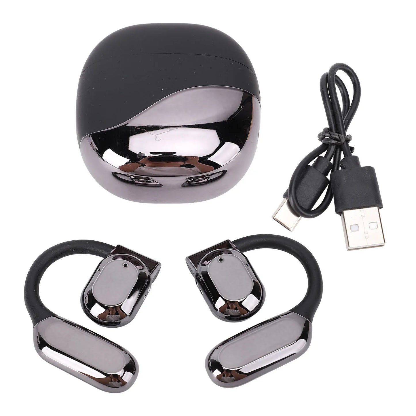 Translating Ear Buds Translation Earbuds Earhook Active Noise Reduction Wireless Bluetooth AI Language Translator Earbuds