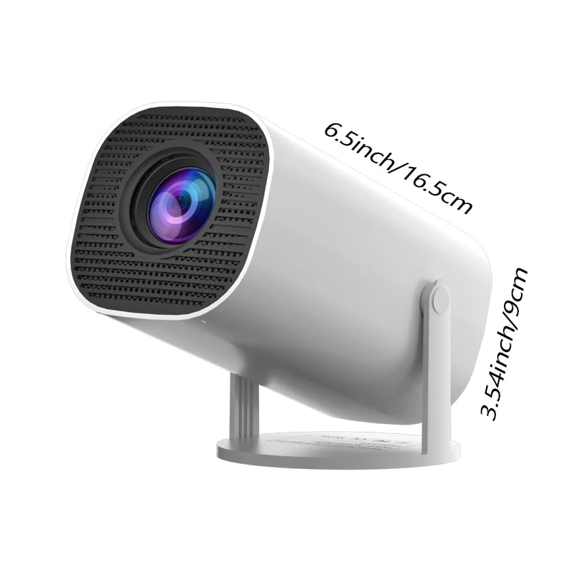 HD mini projector, supports 4K video, resolution 1280x720P