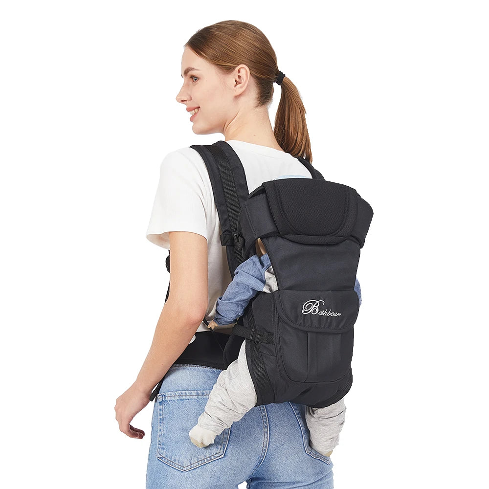 4-in-1 Ergonomic Baby Carrier | Newborn to Toddler Sling & Backpack