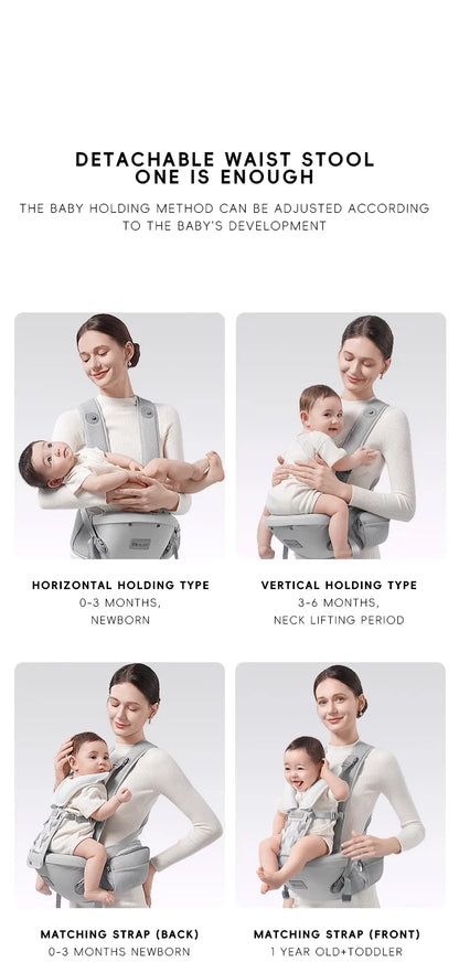 Multifunctional Waist Stool & Baby Carrier