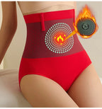 Flarixa Seamless Women's High Waist Abdomen Control Panties