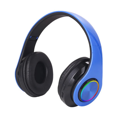 Wireless On-Ear Headphones, Bluetooth 5.0 with Mic for Sports & Gaming