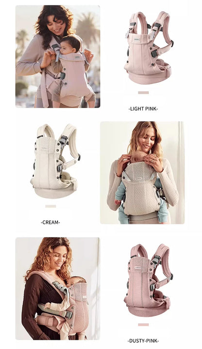 BabyBjorn Baby Carrier in 3D Mesh | Ergonomic 3-in-1 Design Supporting Newborns and Toddlers (7-40 Pounds)
