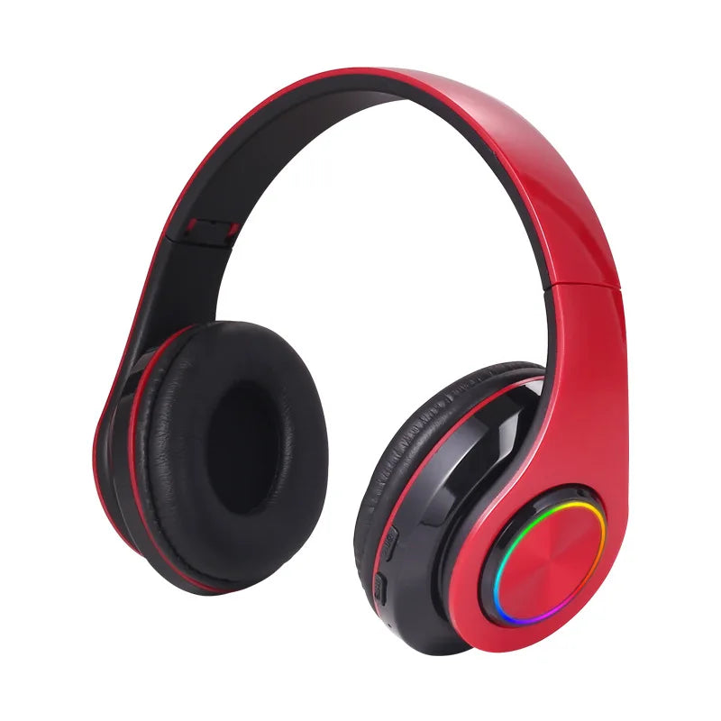 Wireless On-Ear Headphones, Bluetooth 5.0 with Mic for Sports & Gaming