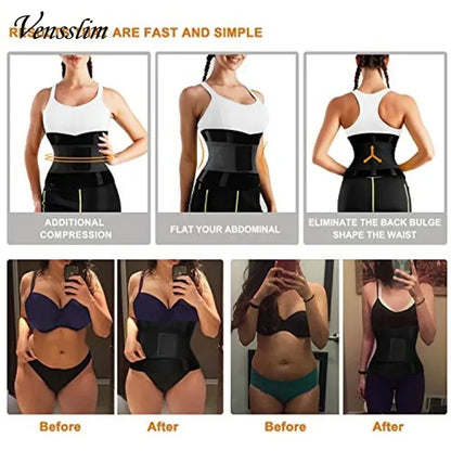 Women Sauna Sweat Abdomen Trimmer Belt Waist