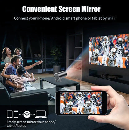 DITONG HY300 Plus HD Projector portatil 4K 1280x720P Android