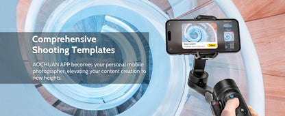 AOCHUAN Smart Phone XPro Smartphone 3 Axis Gimbal Stabilizer