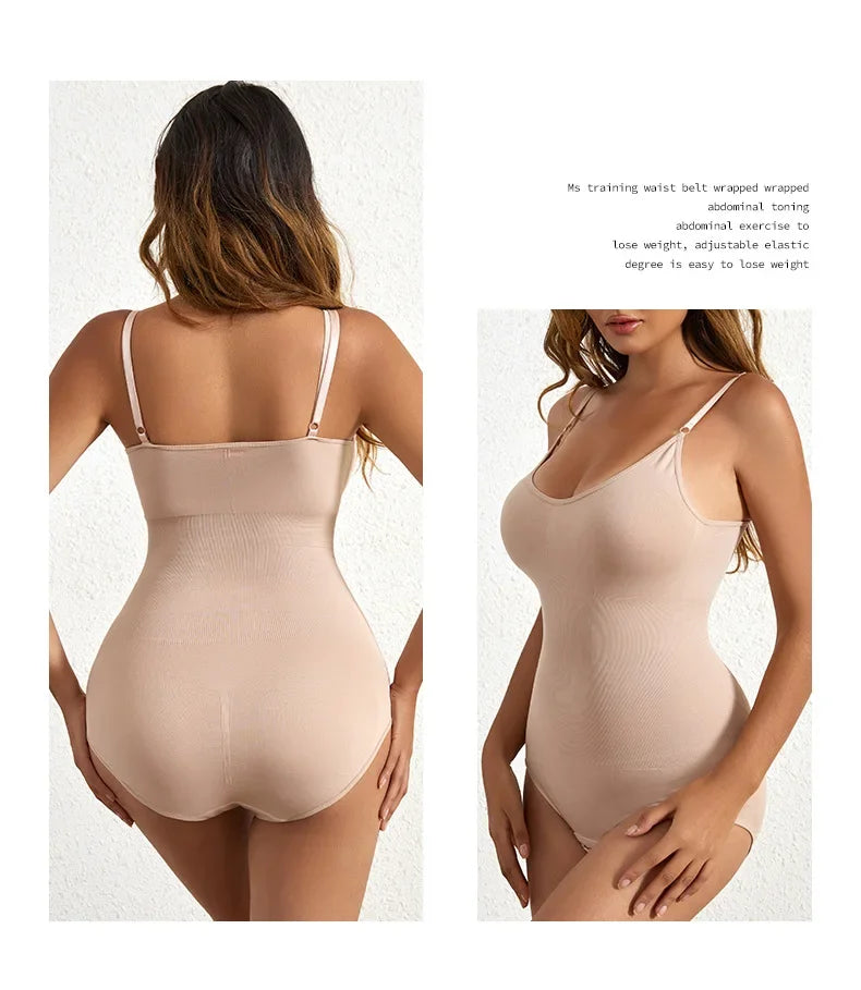 Seamless Full Body Shaper | Tummy Control &amp; Butt Lifting Bodysuit