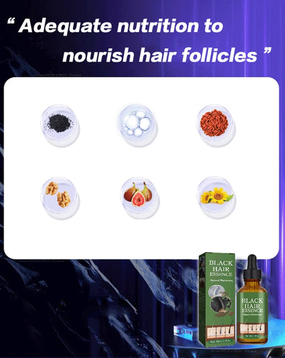 Anti Gray Hair Essence Hair Blackening Serum