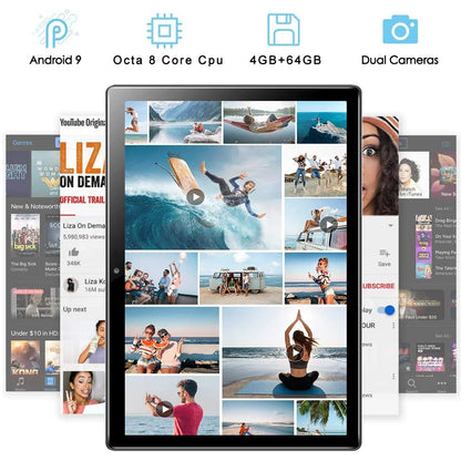 10.1 Inch Tablet Android 11 &nbsp;6GB RAM 128GB ROM 3G 4G