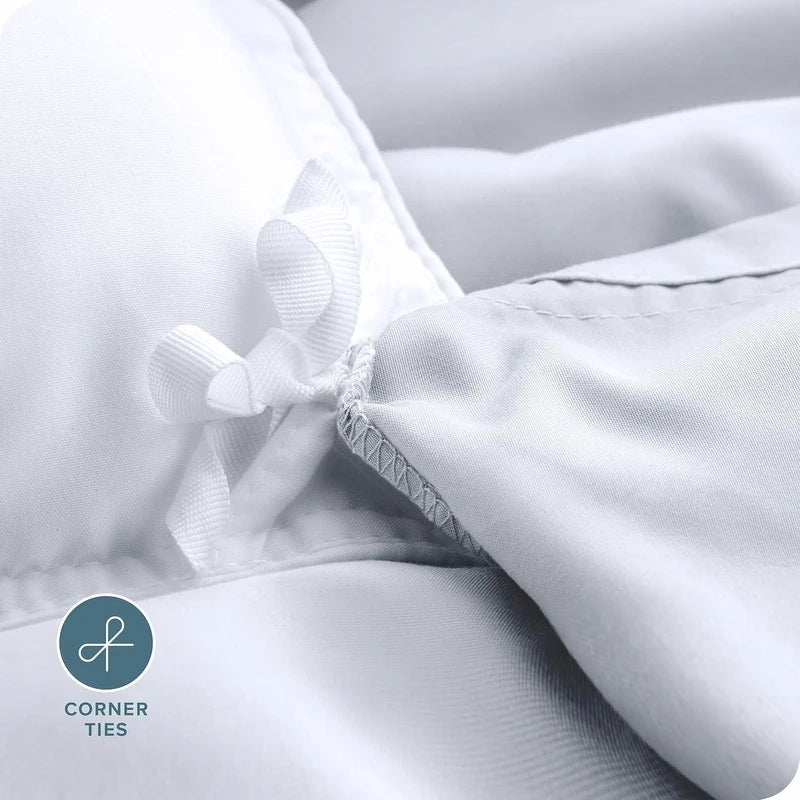 Soft Brushed Bedding Set - 3-Piece Duvet Cover & Pillowcases