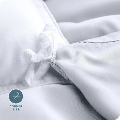 Soft Brushed Bedding Set - 3-Piece Duvet Cover & Pillowcases