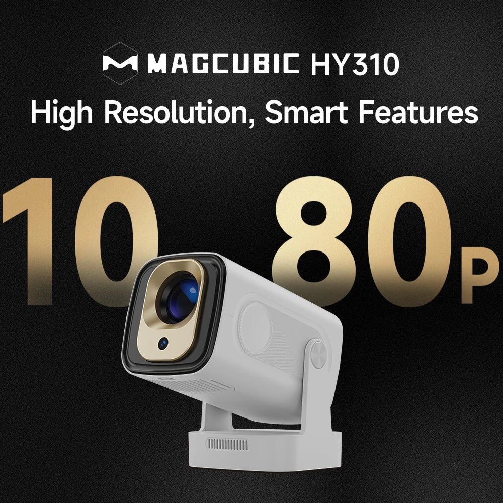 Magcubic HY310 Mini Projector Auto Focus 4K Native 1080P