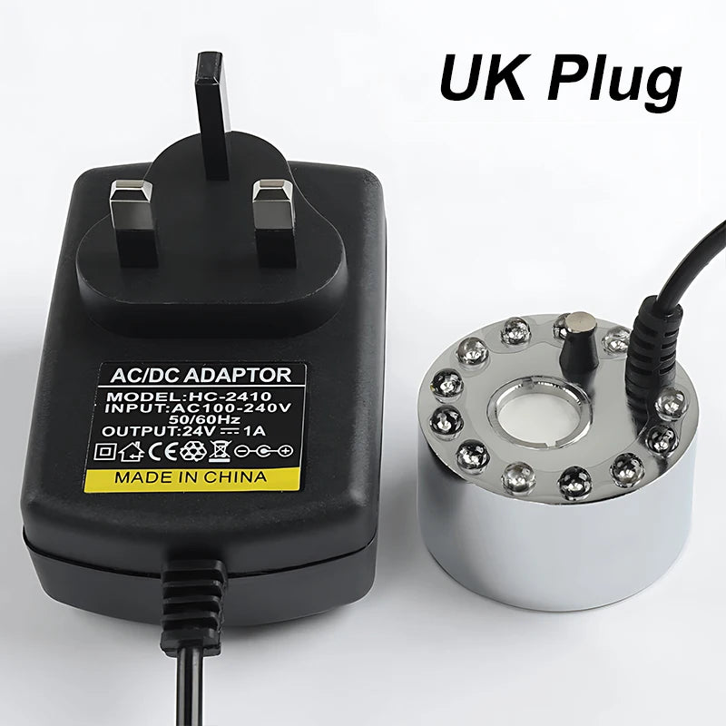 Mini LED Pumpkin Light Fogger Water For Halloween