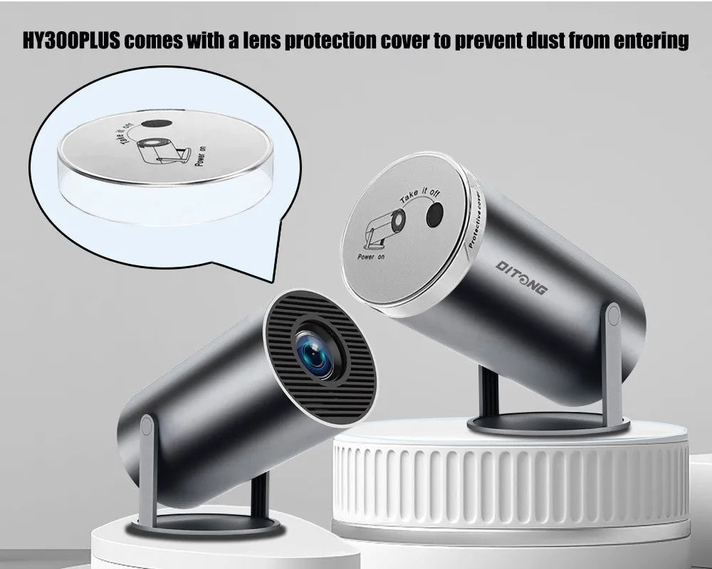 DITONG HY300 Plus HD Projector portatil 4K 1280x720P Android