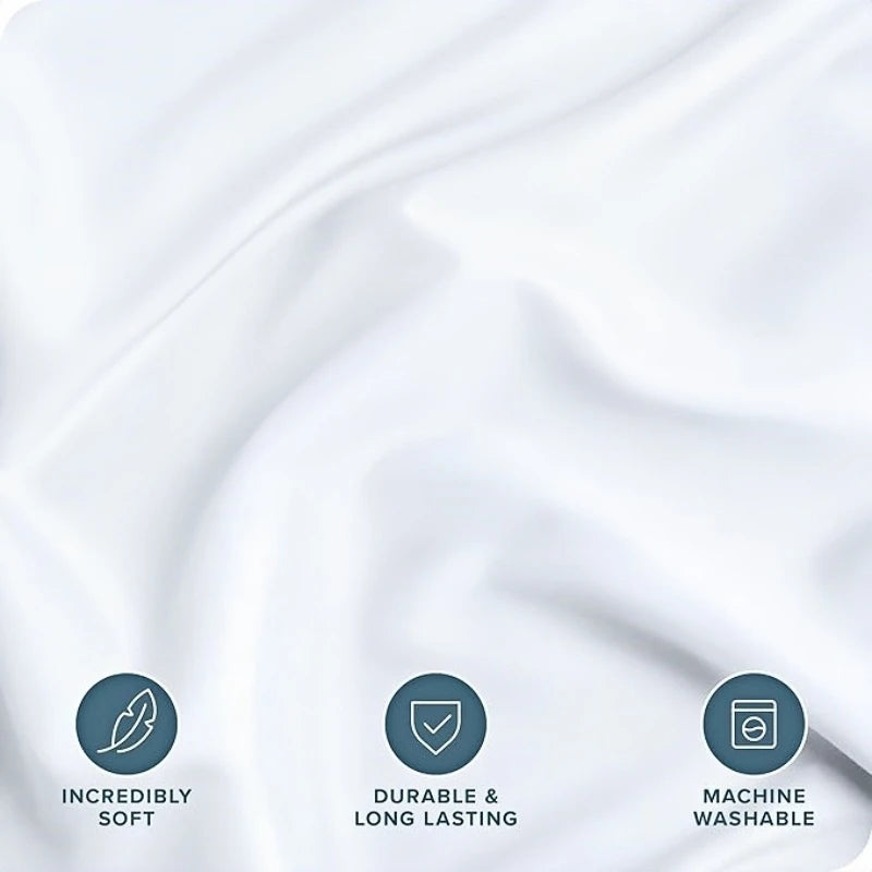 Soft Brushed Bedding Set - 3-Piece Duvet Cover & Pillowcases